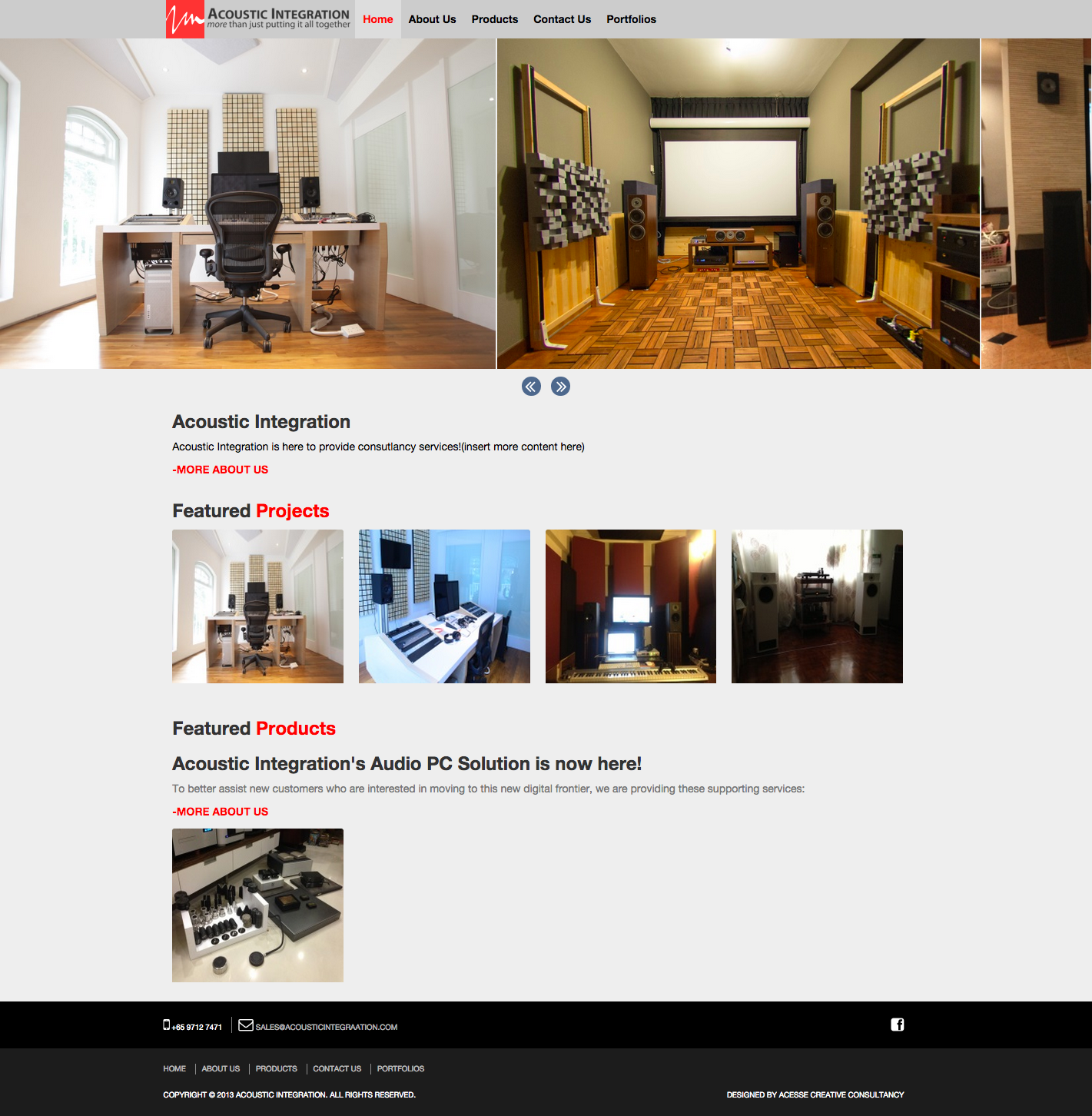 Acoustic Integration